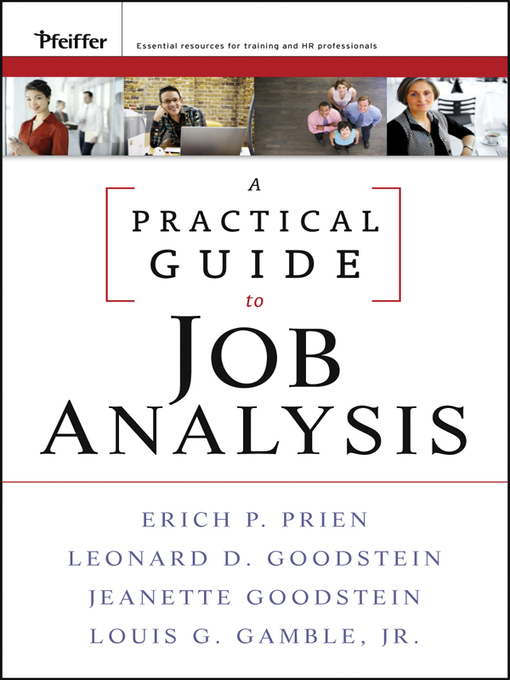 Cover image for A Practical Guide to Job Analysis